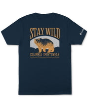 Columbia Men Regular fit Short Sleeve T-Shirt Shirt Small Blue