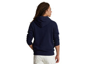 Polo Ralph Lauren Men's Bear Paint Graphic Fleece Hoodie Sweatshirt Small Navy