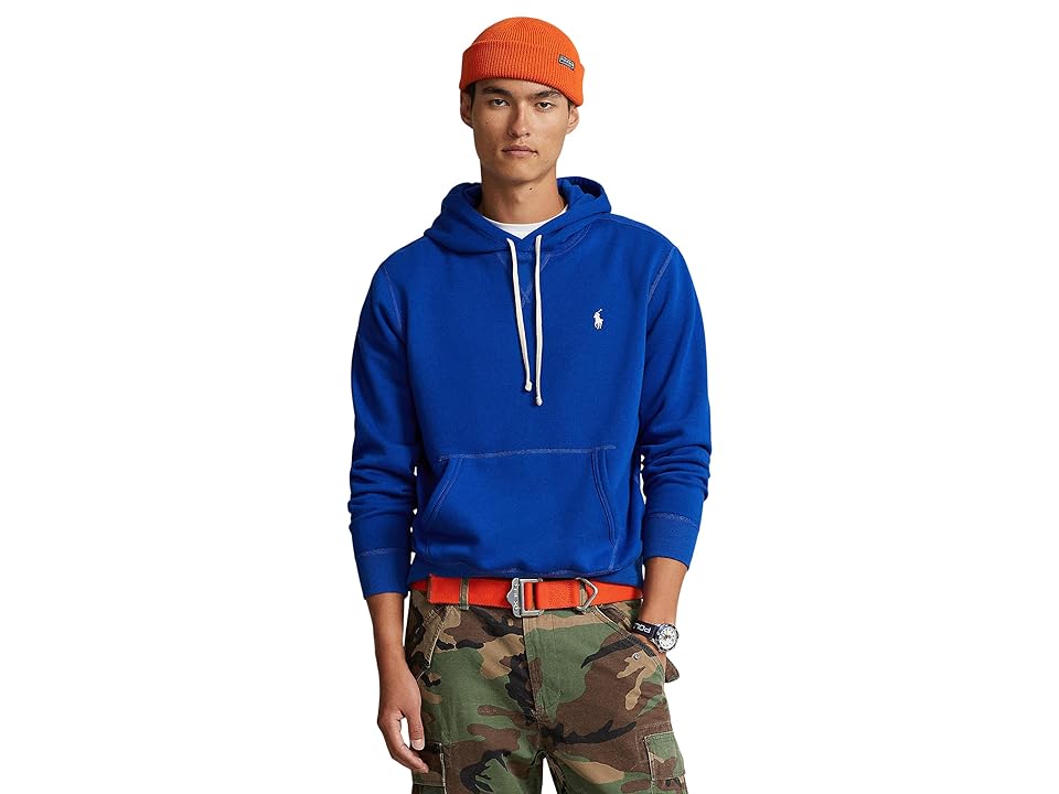 Polo Ralph Lauren Mens RL Fleece Hoodie Sweatshirt 2XL XXL Sapphire Star Blue