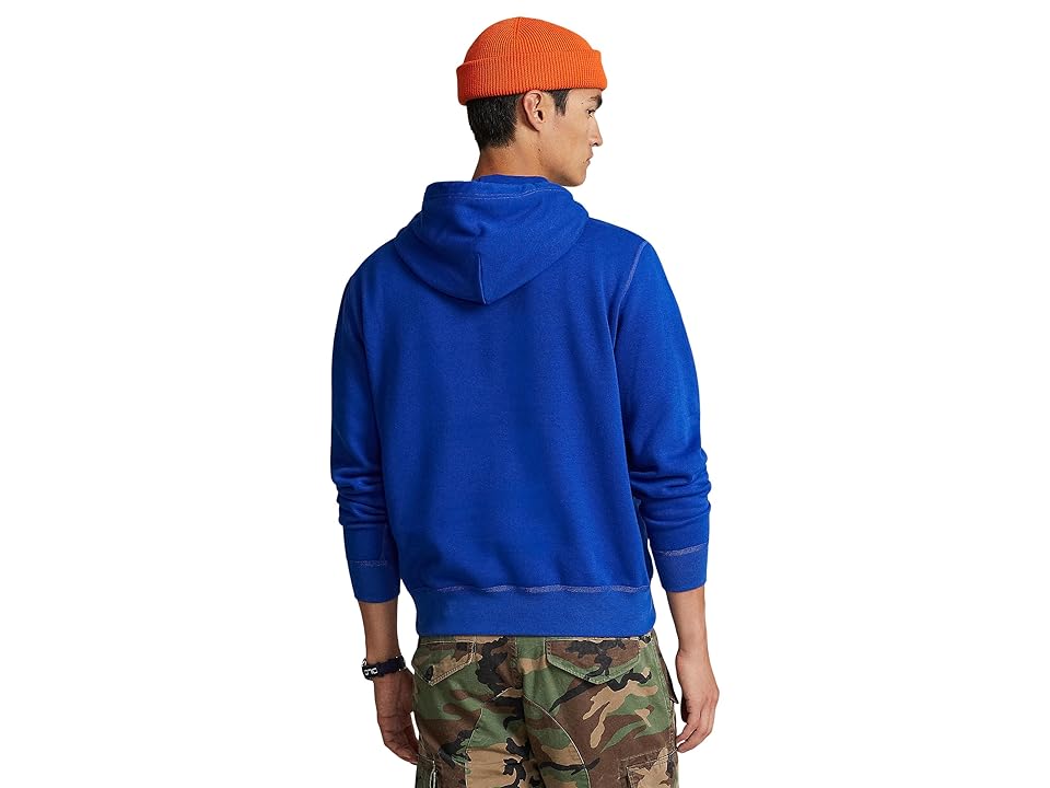 Polo Ralph Lauren Mens RL Fleece Hoodie Sweatshirt 2XL XXL Sapphire Star Blue