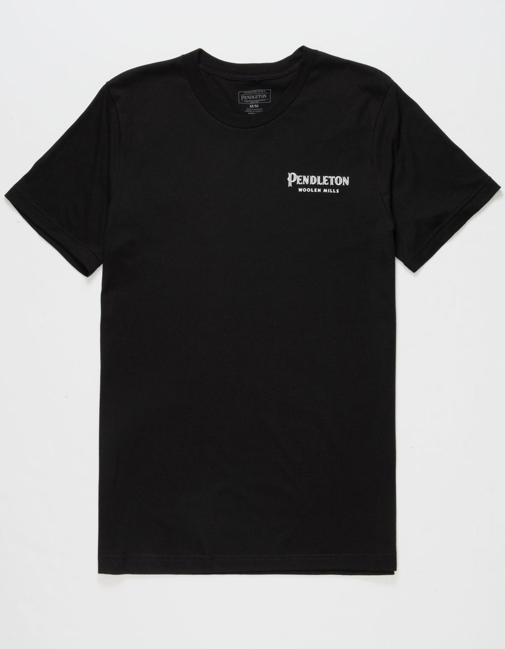 Pendleton Men's Heritage Lobo Diamond Logo Graphic T Shirt Black Medium