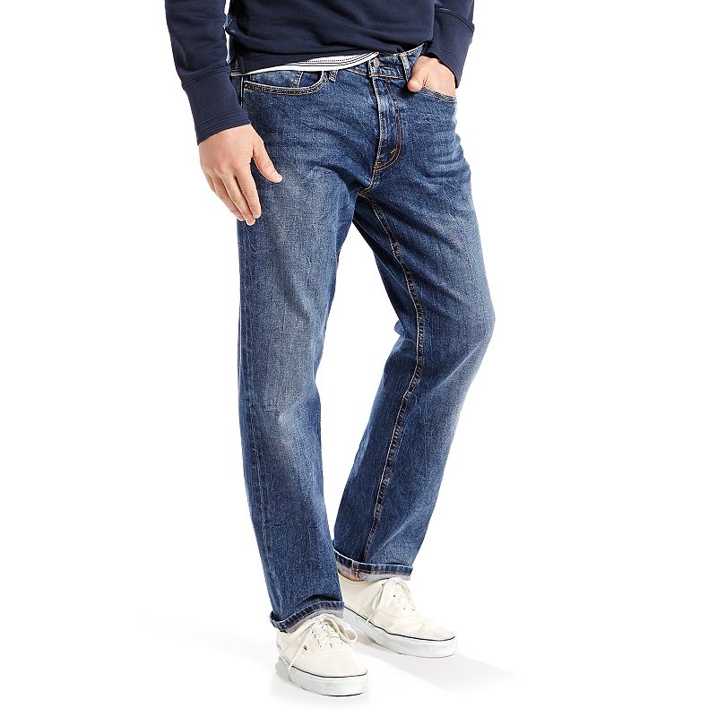 Levi's Men's Big & Tall 541 Athletic Fit Stretch Jeans Blue 42 x 36