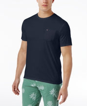 Tommy Hilfiger Men Regular fit Short Sleeve T-Shirt Shirt 4XLT Blue Solid