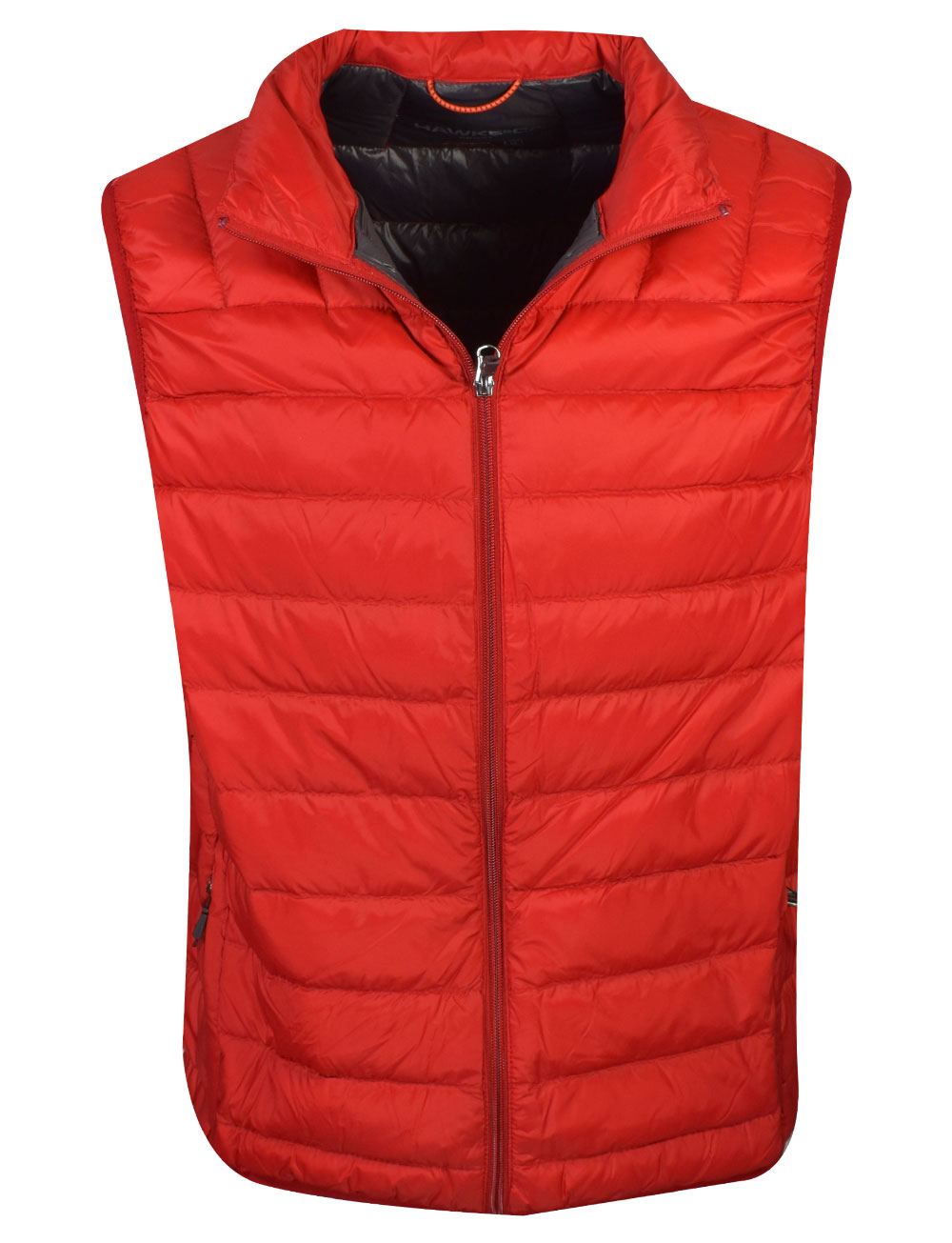Hawke Co. Mens Packable Down Puffer Vest Chili Pepper Red 2XL
