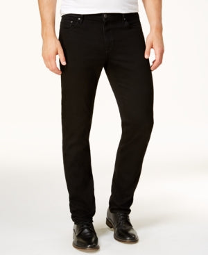 Michael Kors Men's Parker Slim Fit Stretch Jeans Black 32 x 32