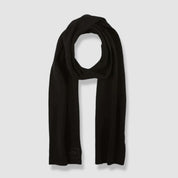 Superdry Unisex Black Vintage Logo Cotton Scarf OSFA
