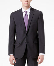Calvin Klein Mens Slim fit Wool Suit Jacket Blazer 40 L Grey Solid