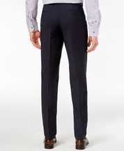 Hugo Boss Mens Modern fit Dress Pants 40 / 32 Navy Blue Solid Wool