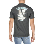 Guy Mens Harvey Short Sleeve T Shirt Charcoal Heather XL