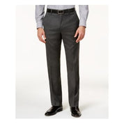 Lauren Ralph Lauren Mens Microtwill Ultraflex Dress Pants Grey 38 x 29