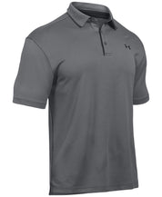 Under Armour Men Regular fit Short Sleeve Polo Shirt Large Grey Solid