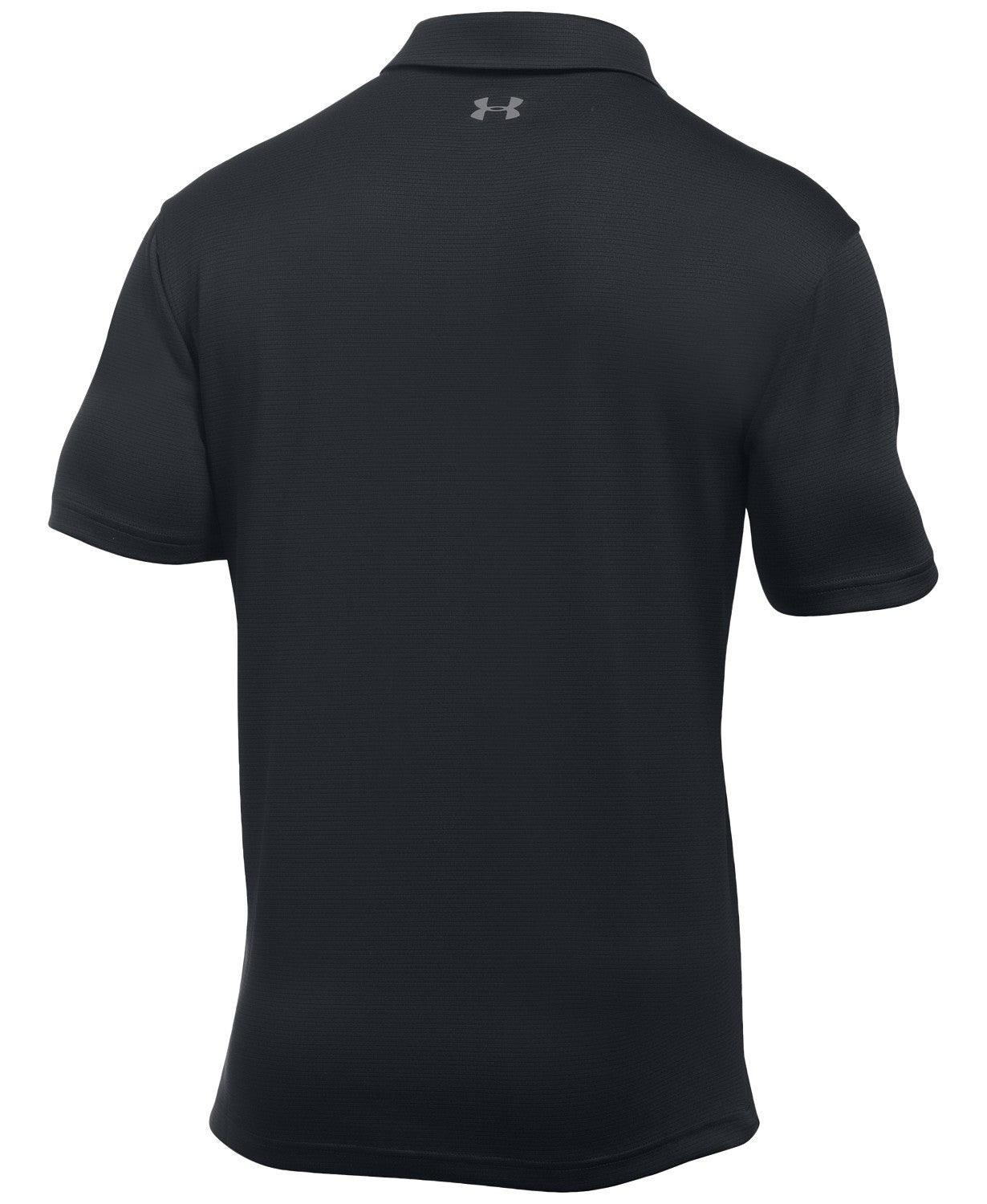 Under Armour Men's Tech Performance Short Sleeve Polo Shirt Black Large