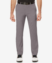 PGA TOUR Men's Flat-Front Golf Pants Silver Lining 34 x 32