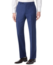 Calvin Klein Mens Slim fit Wool Dress Pants 42 / 32 Blue Solid