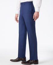 Calvin Klein Mens Slim fit Wool Dress Pants 40 / 30 Blue Solid