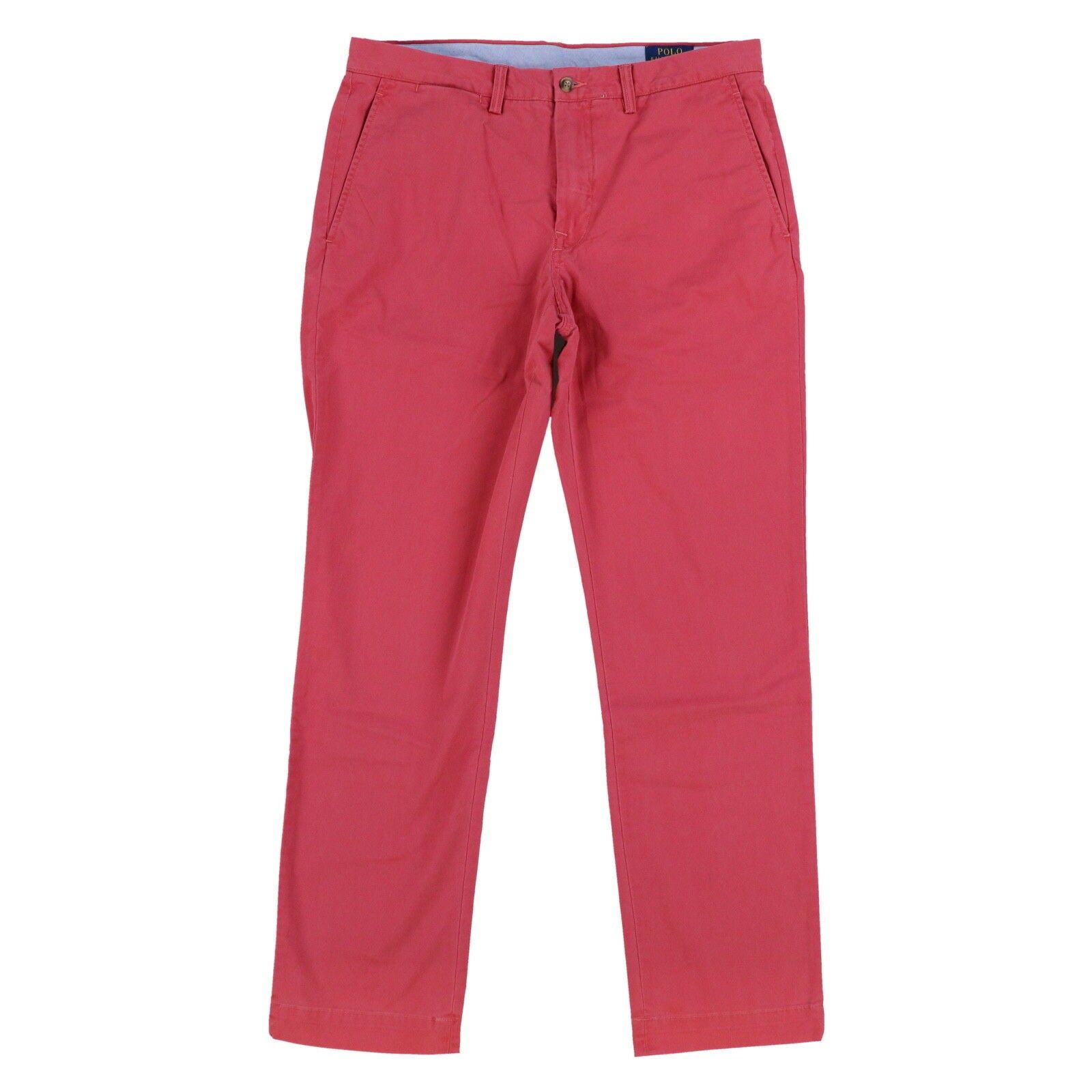 Polo Ralph Lauren Men's Straight Fit Bedford Chino Dress Pants Red 32 x 30