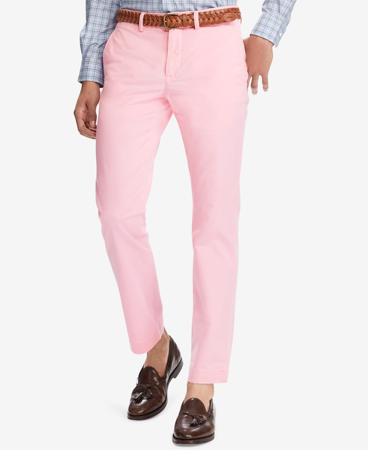 Polo Ralph Lauren Stretch Straight Fit Chino Pants Carmel Pink 38 x 30