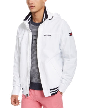 Tommy Hilfiger Regatta Full Zip Jacket Bright White Large