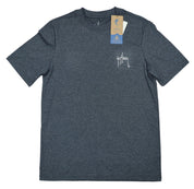 Guy Harvey Medium Fishing Graphic Print Short Sleeve Crew Neck Mens T-Shirt Grey