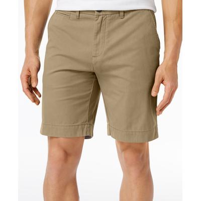 Tommy Hilfiger Mens Regular fit Casual Shorts 40 Brown Solid