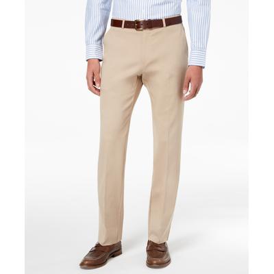 Tommy Hilfiger Mens Modern fit Dress Pants 33 / 30 Beige Solid