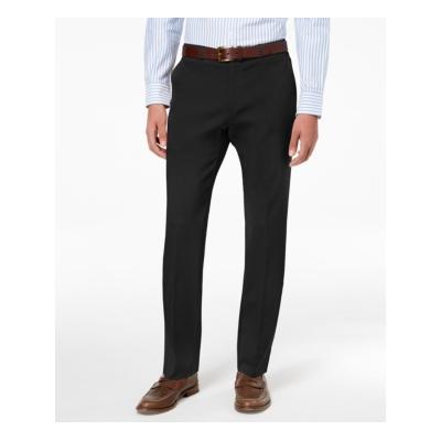 Tommy Hilfiger Mens Modern fit Dress Pants 34 / 30 Beige Solid Stretch