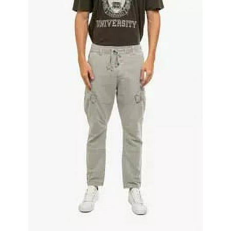 Cotton On Mens Military Cargo Pants Grey XL