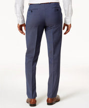 Bar III Men's Slim-Fit Blue Grey Active Stretch Pants 34 x 34