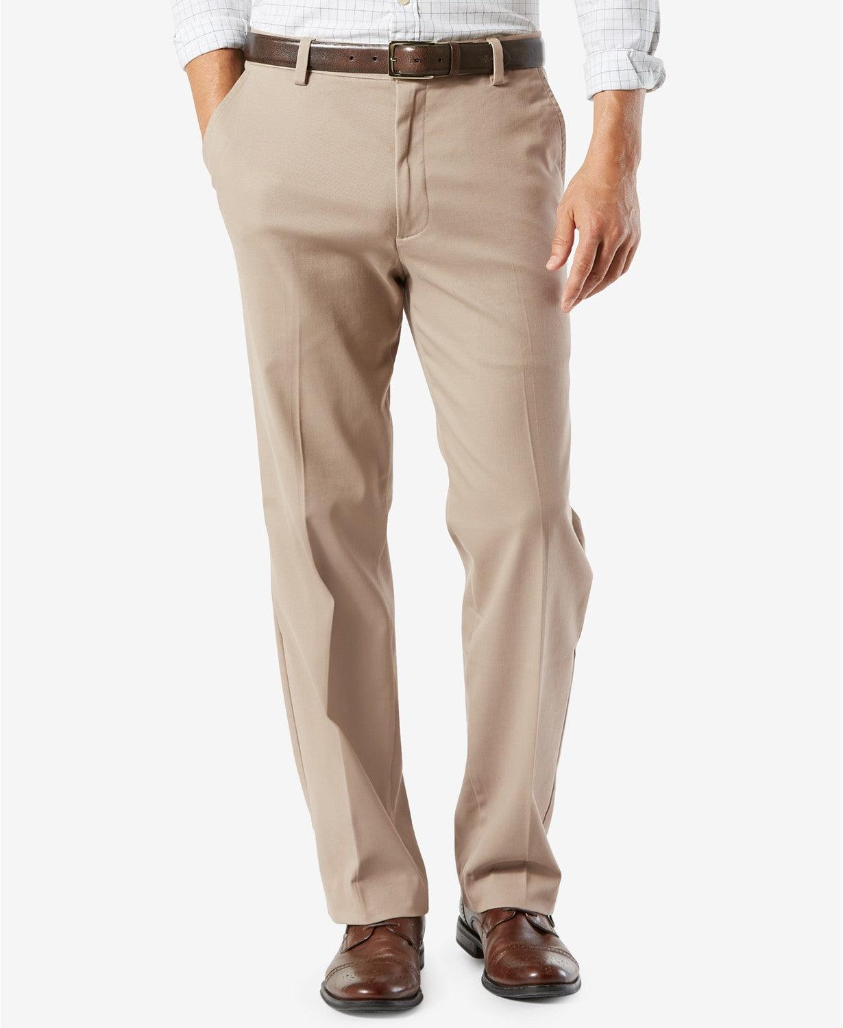 Dockers Men's Easy Stretch Classic Fit Pants Timber Wolf Tan 36 x 32