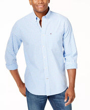 Tommy Hilfiger Mens Twain Classic Fit Stretc Collection Blue Medium