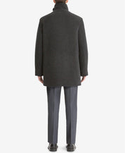Calvin Klein Mens Classic fit Overcoat Coat 38 R Grey Solid