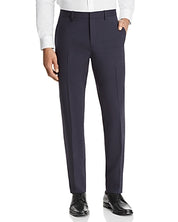 Theory Mens Slim fit Dress Pants Size 38 Blue Solid Stretch
