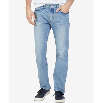 Nautica Mens Straight Leg Jeans Gulf Stream Wash Blue 38 x 32