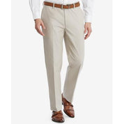 Tommy Hilfiger Men Modern fit Dress Pants 42 / 30 Beige Solid Stretch