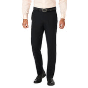 Haggar J.M. Haggar Mens Slim Fit 4 Way Stretch Black 29 x 32