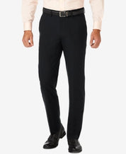 Haggar J.M. Haggar Slim Fit 4-Way Stretch Pants Black 38 x 30