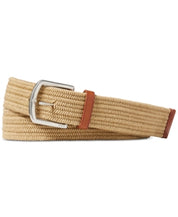 Polo Ralph Lauren Men's Stretch Waxed Belt Timber Brown Medium