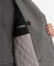 Lauren Ralph Lauren Mens Classic fit Luke Double Breasted Peacoat Coat 42 R Grey