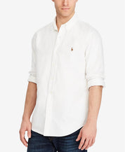 Ralph Lauren Polo Men's Classic-Fit Oxford Shirt Large White
