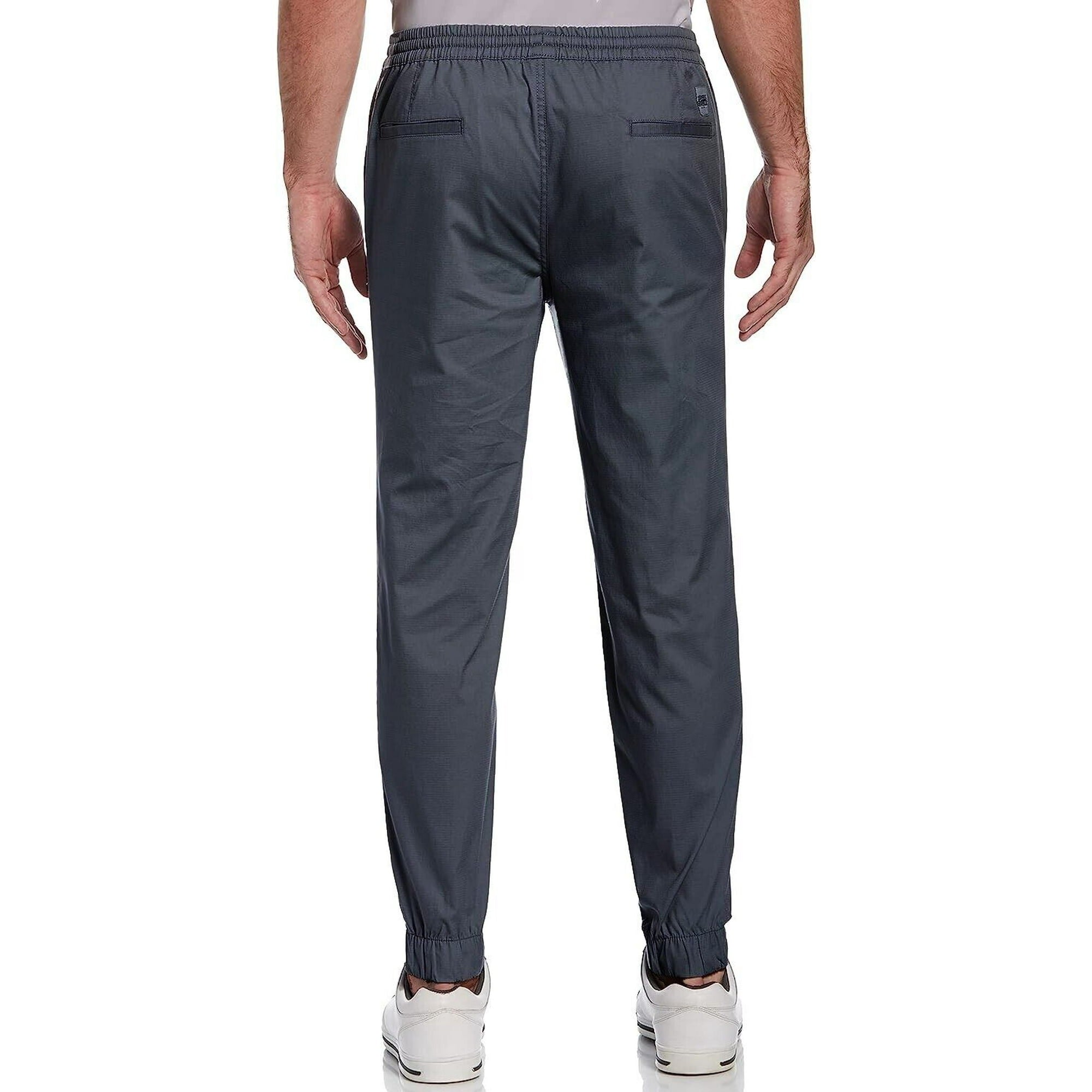 PGA TOUR Men's Slim-Fit Textured Dobby Performance Joggers Pants XXL Caviar Grey
