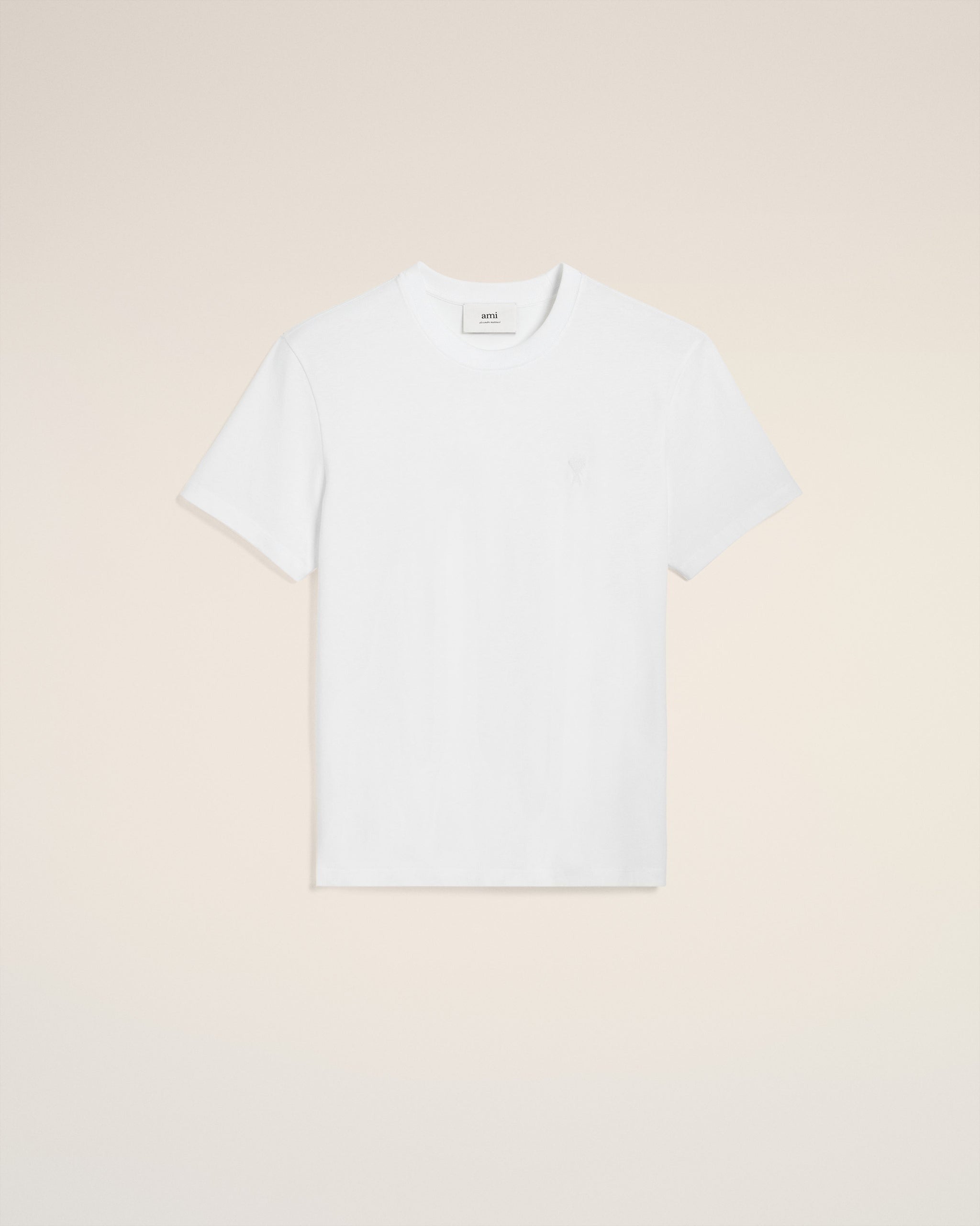 Ami de Coeur Mens T-shirt Size Medium White organic cotton jersey.