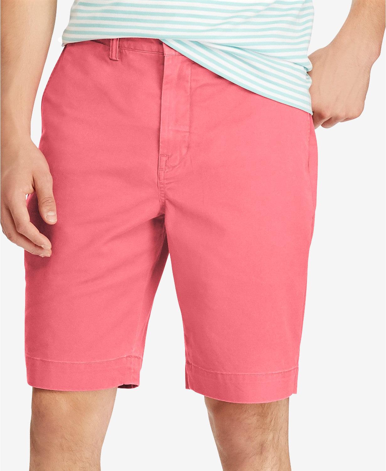 Polo Ralph Lauren Classic Fit Mens Stretch Chino Short Nantucket Red 38