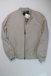 Barbour Mens Ando Bomber Jacket Large Beige / Cream
