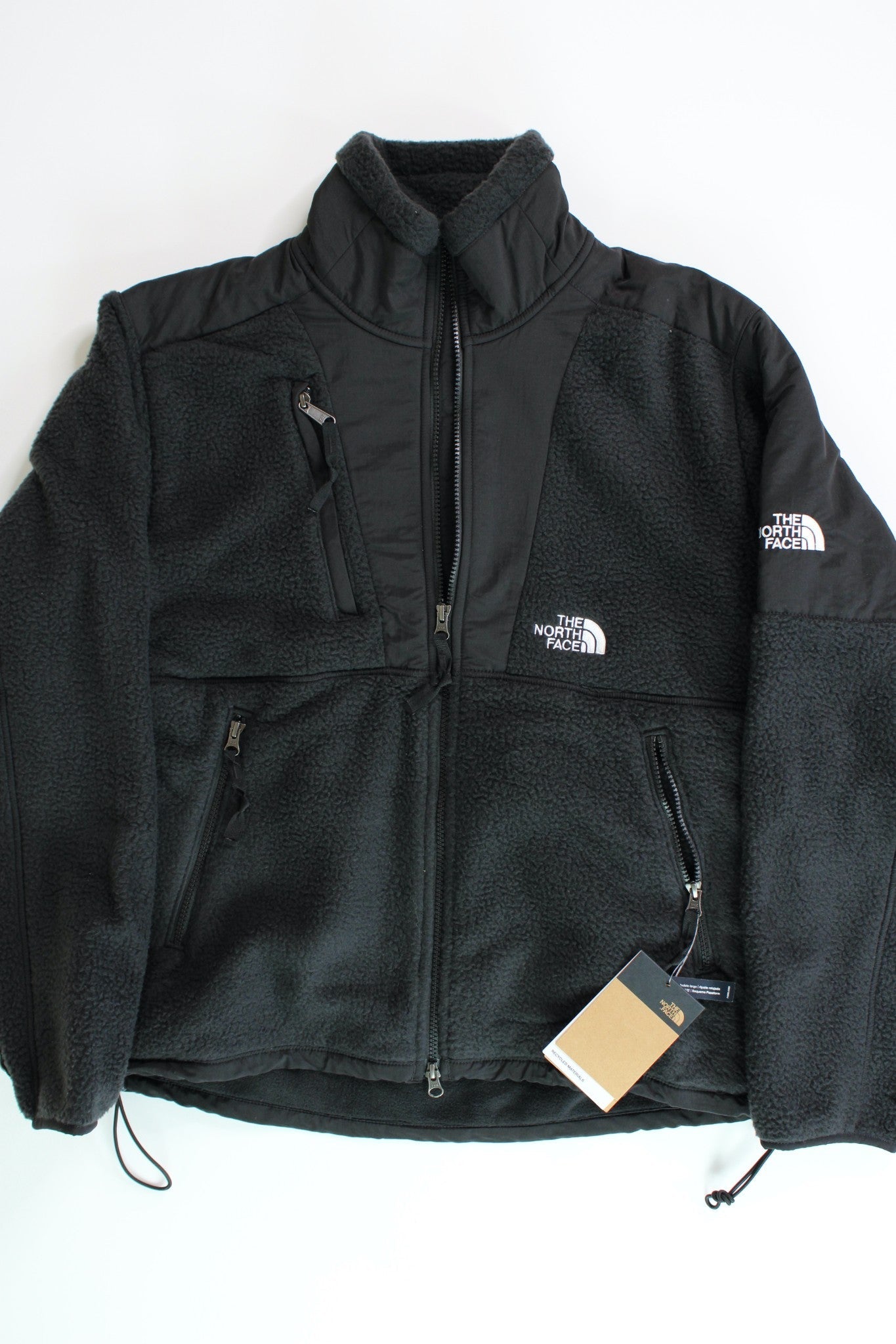The North Face Mens 94 Sherpa Denali Jacket Medium Black