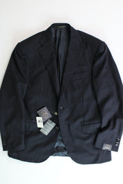 Corneliani Mens Leader Regular Fit Sport Coat Blazer EU 50C / US 40S Navy Blue
