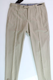 PT Torino PT01 Men Modern Fit Solaro Dress Pants EU 48 US 32 Sand Tan Wool $445