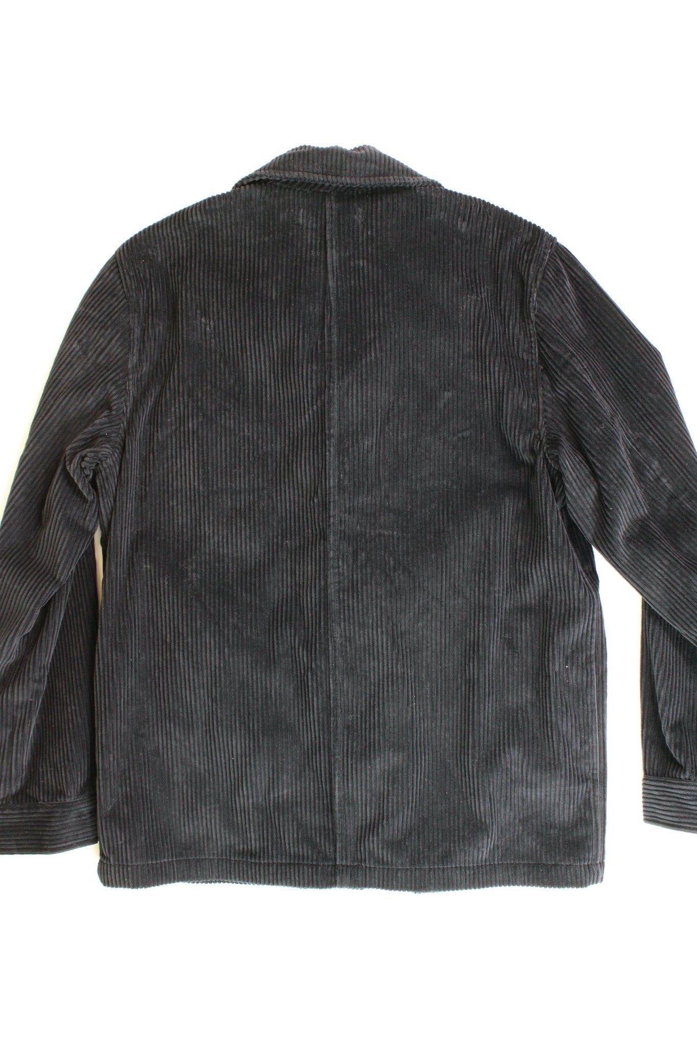 The Men's Store at Bloomingdale's Corduroy Chore Jacket Blazer Large Navy Blue