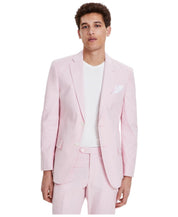 Tommy Hilfiger Mens Modern fit Suit Jacket Blazer 38 R Pink Solid Stretch