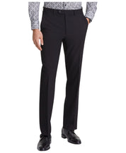 Tallia Mens Classic fit Dress Pants 32 / 32 Black Solid