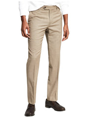 Tommy Hilfiger Mens Modern fit Dress Pants 33 / 30 Beige Stretch